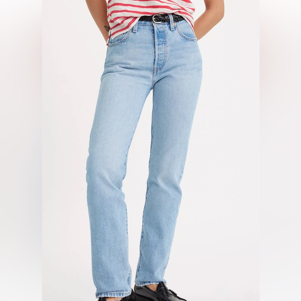 Levi's Light Blue 501 Jeans